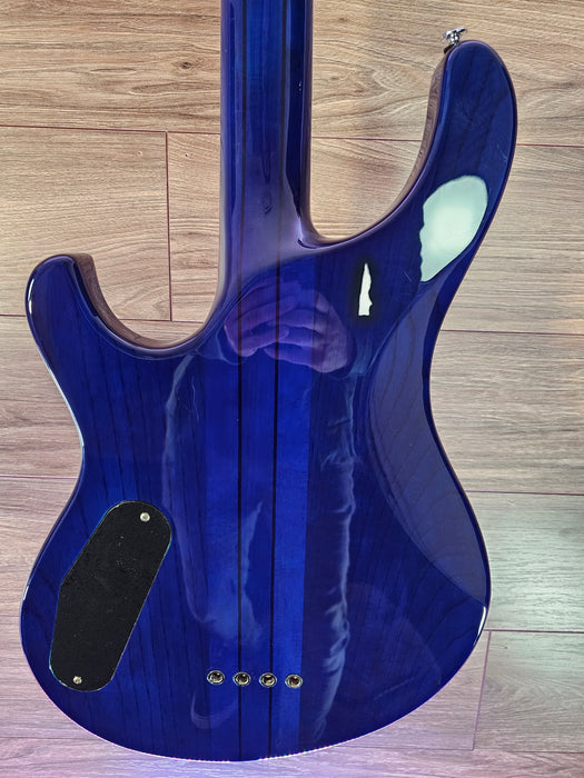 PRS SE Kingfisher Bass Faded Blue Wraparound w/gigbag - Used