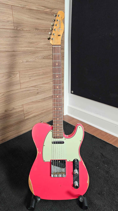 Fender Custom Shop 1963 Telecaster Relic, 3A Rosewood Fingerboard, Fiesta Red