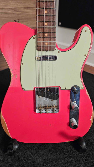 Fender Custom Shop 1963 Telecaster Relic, 3A Rosewood Fingerboard, Fiesta Red