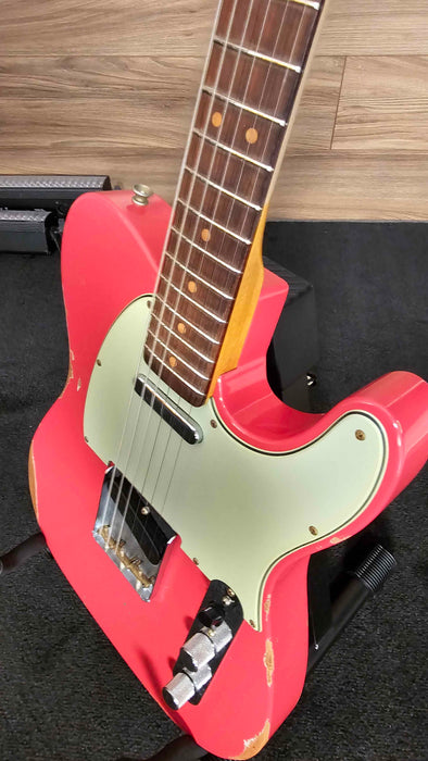 Fender Custom Shop 1963 Telecaster Relic, 3A Rosewood Fingerboard, Fiesta Red