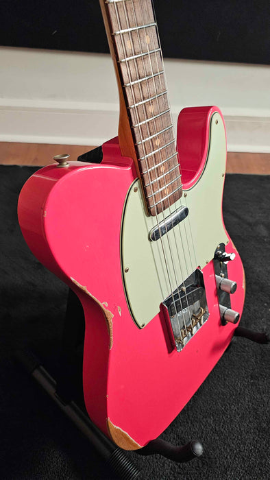 Fender Custom Shop 1963 Telecaster Relic, 3A Rosewood Fingerboard, Fiesta Red