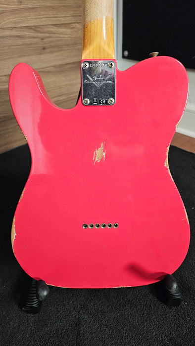 Fender Custom Shop 1963 Telecaster Relic, 3A Rosewood Fingerboard, Fiesta Red