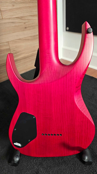 Solar A2.7 7 Strings Guitar w/ Solar Hardshell Case, Satin red - Used