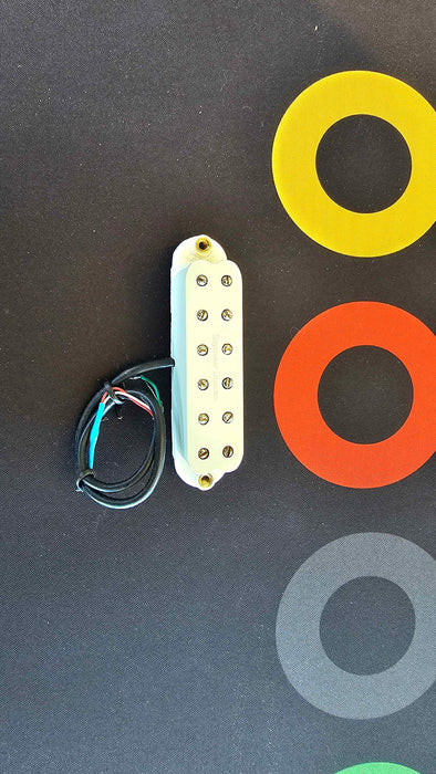 Seymour Duncan JB JR. Strat High Output Single Coil Sized Humbucker Pickup, White - Used