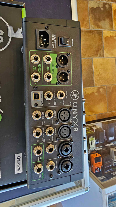 Mackie Onyx8 8-Channel Analog Mixer w/USB - Used