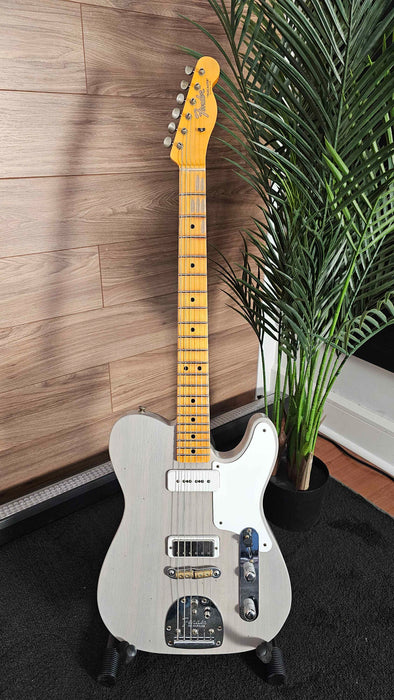 Fender Custom Shop Limited Edition Ocelot Telecaster Journeyman Relic, Dirty White Blonde