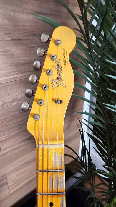 Fender Custom Shop Limited Edition Ocelot Telecaster Journeyman Relic, Dirty White Blonde