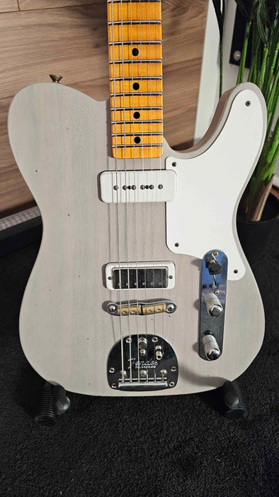 Fender Custom Shop Limited Edition Ocelot Telecaster Journeyman Relic, Dirty White Blonde