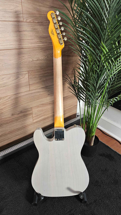 Fender Custom Shop Limited Edition Ocelot Telecaster Journeyman Relic, Dirty White Blonde