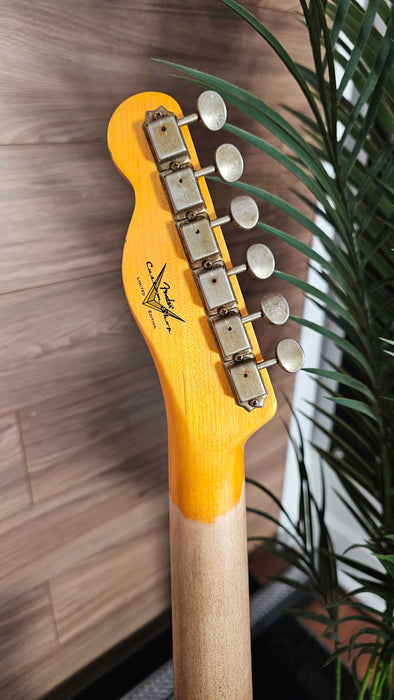Fender Custom Shop Limited Edition Ocelot Telecaster Journeyman Relic, Dirty White Blonde