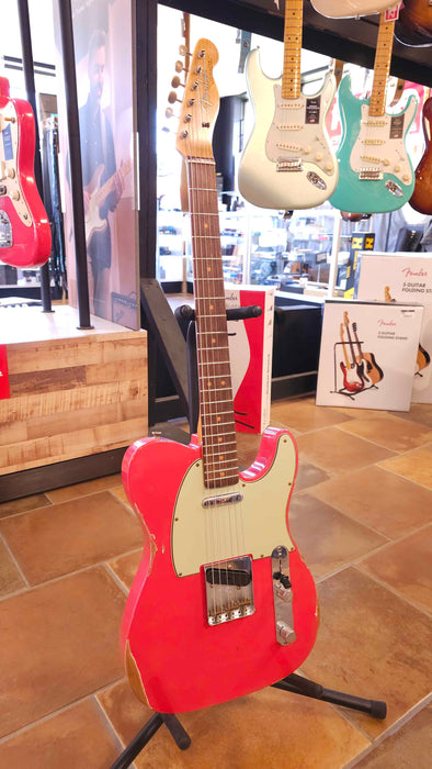 Fender Custom Shop 1963 Telecaster Relic, 3A Rosewood Fingerboard, Fiesta Red w/Case - Used
