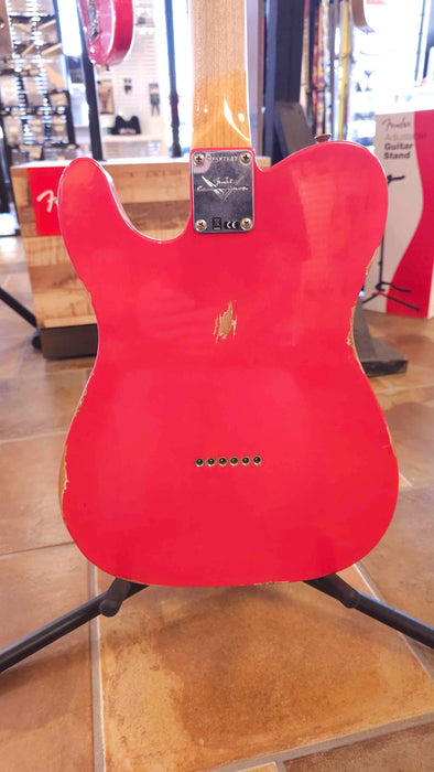 Fender Custom Shop 1963 Telecaster Relic, 3A Rosewood Fingerboard, Fiesta Red w/Case - Used
