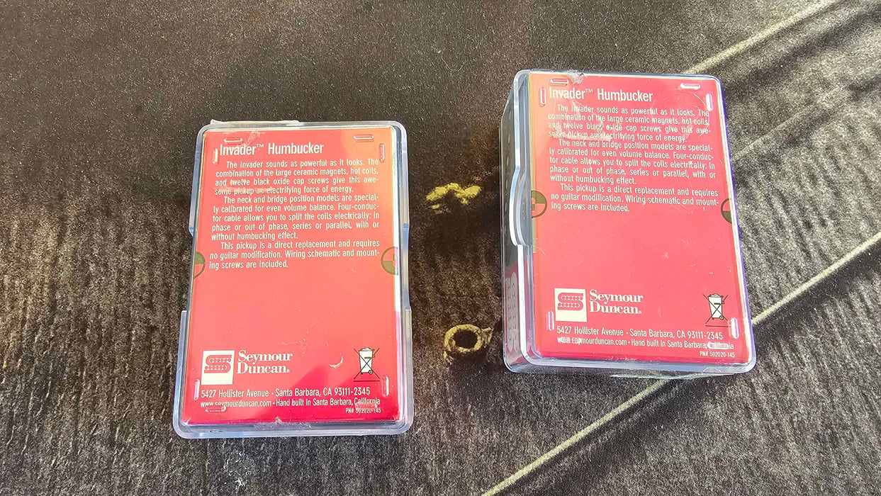Seymour Duncan Invader Set SH-8N-W/SH-8B-W, White - Used