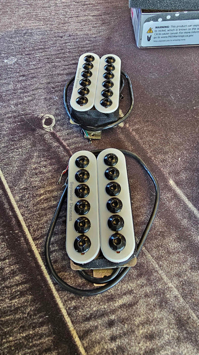 Seymour Duncan Invader Set SH-8N-W/SH-8B-W, White - Used