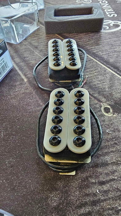 Seymour Duncan Invader Set SH-8N-W/SH-8B-W, White - Used