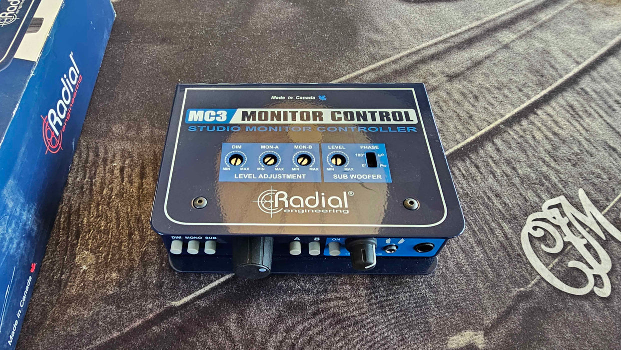 Radial MC3 Studio Monitor Controller - Demo