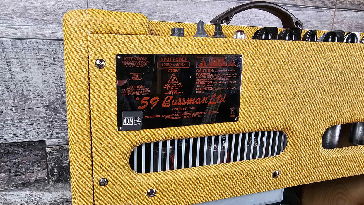 Fender '59 Bassman LTD - Demo