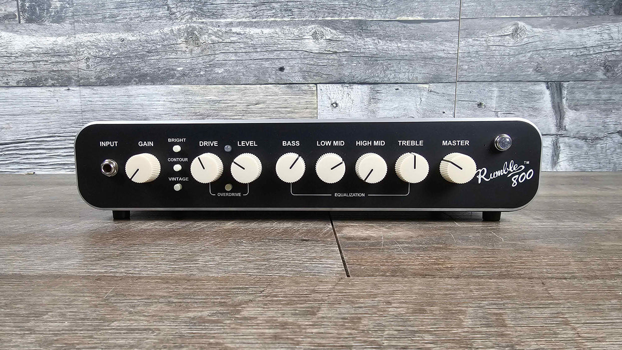 Fender Rumble 800 HD Bass Head Amplifier - Demo