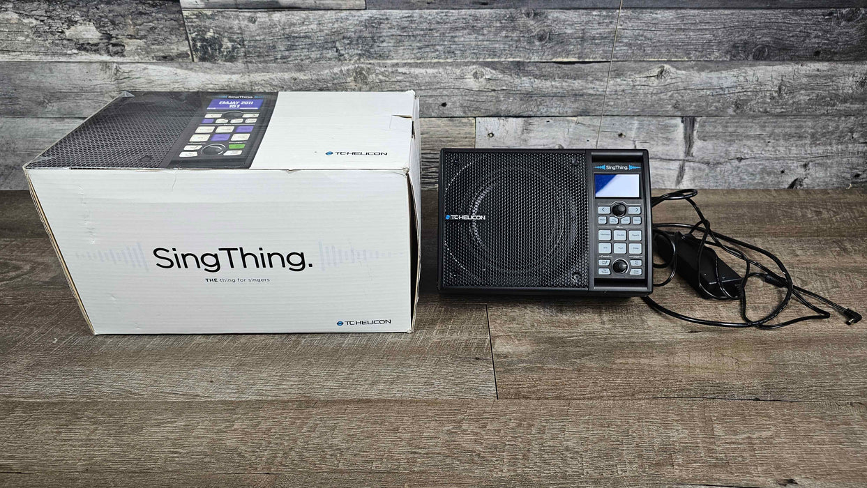 Enceinte portable TC Helicon Sing Thing avec effets - d'occasion