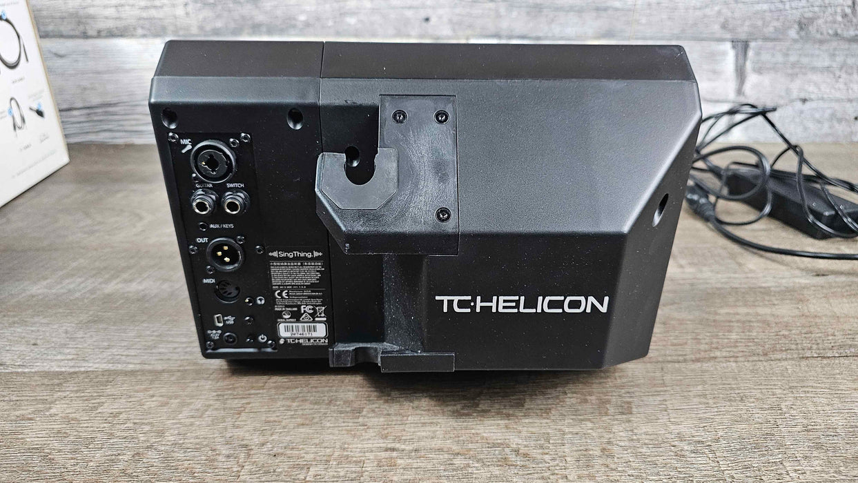 Enceinte portable TC Helicon Sing Thing avec effets - d'occasion