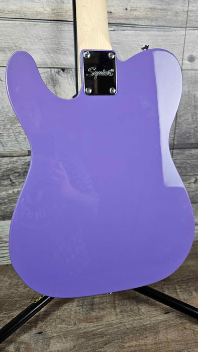 Squier Sonic Esquire H, touche Laurel, pickguard noir, ultraviolet - Démo