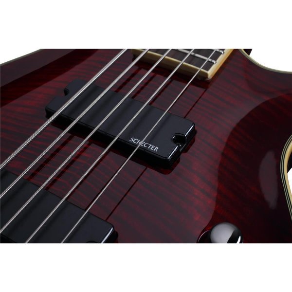 Schecter Omen Extreme-5 Left-Handed Black Cherry