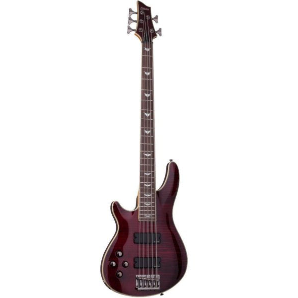 Schecter Omen Extreme-5 Left-Handed Black Cherry
