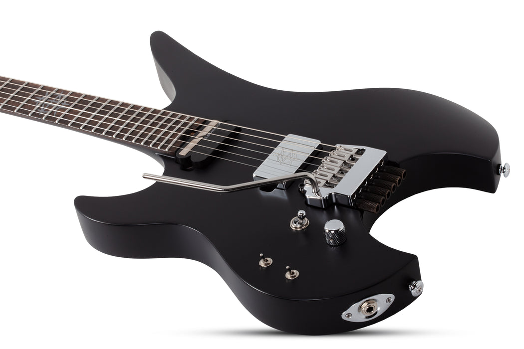 Schecter Synyster Gates Custom-6 TR S Headless, Left-Handed, Satin Black