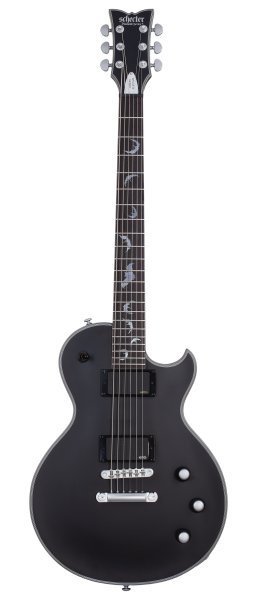 Schecter Damien Platinium-6 Solo-II, noir satiné