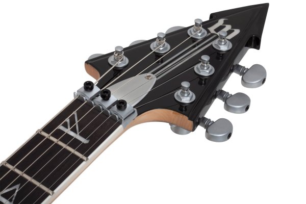 Wylde Audio Ironworks Viking FR Electric Guitar, Gloss Black
