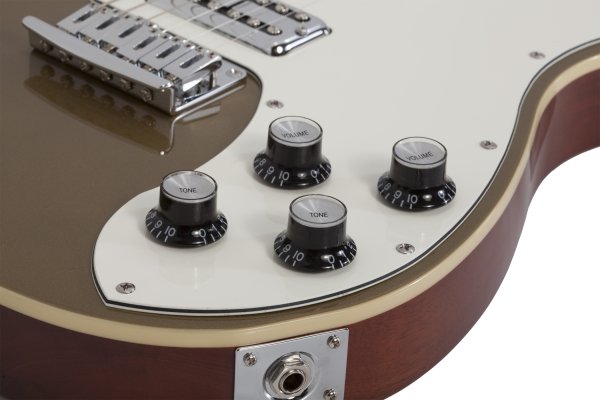 Schecter Pt Fastback Gold Top