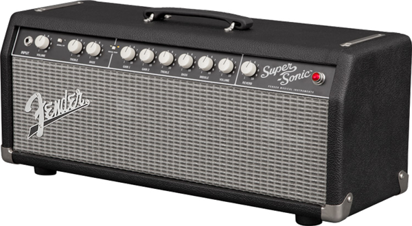 Fender Super-Sonic22 Head, Black/Silver