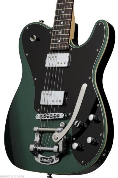 Schecter Pt Fastback II B Dark Emerald Green