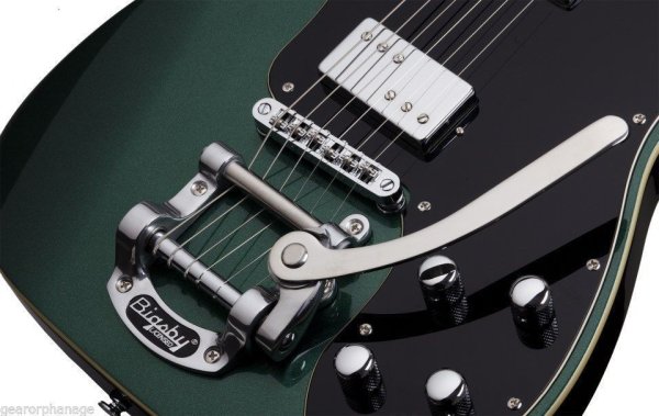 Schecter Pt Fastback II B Dark Emerald Green