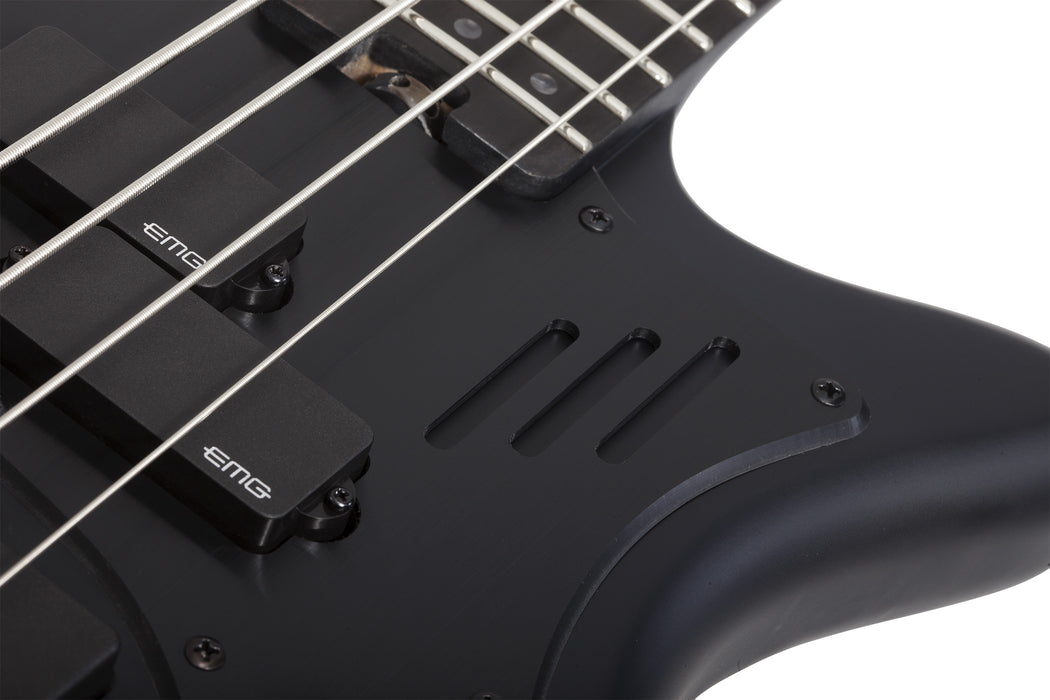 Schecter Stiletto-4 Stealth Pro Satin Black