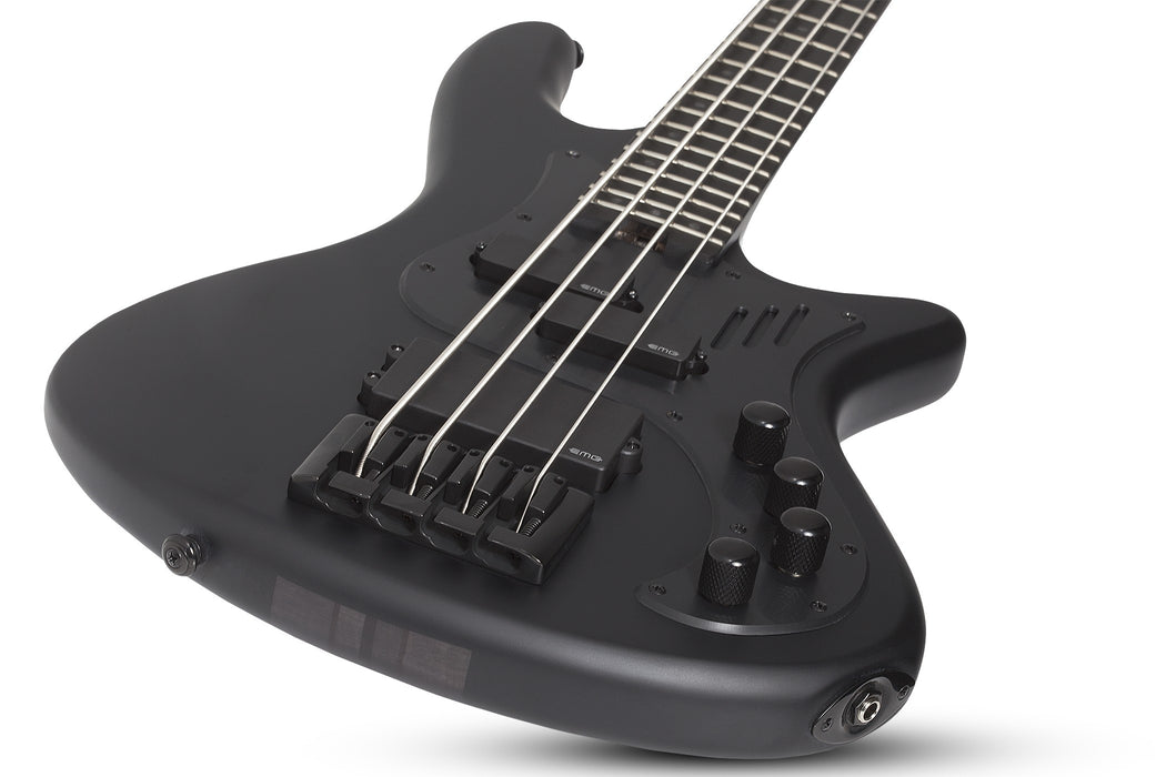 Schecter Stiletto-4 Stealth Pro Ex Satin Black
