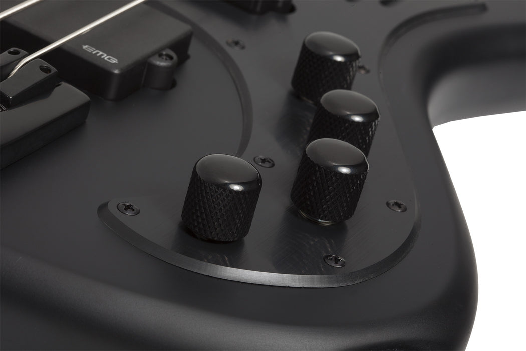 Schecter Stiletto-4 Stealth Pro Ex Satin Black