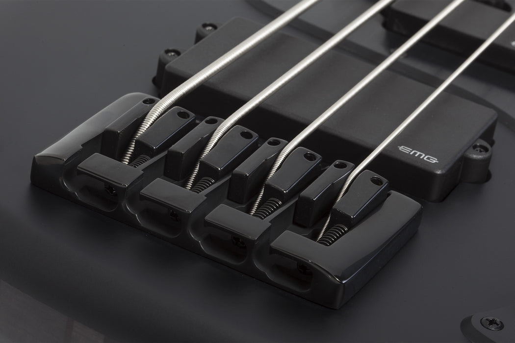 Schecter Stiletto-4 Stealth Pro Ex Satin Black