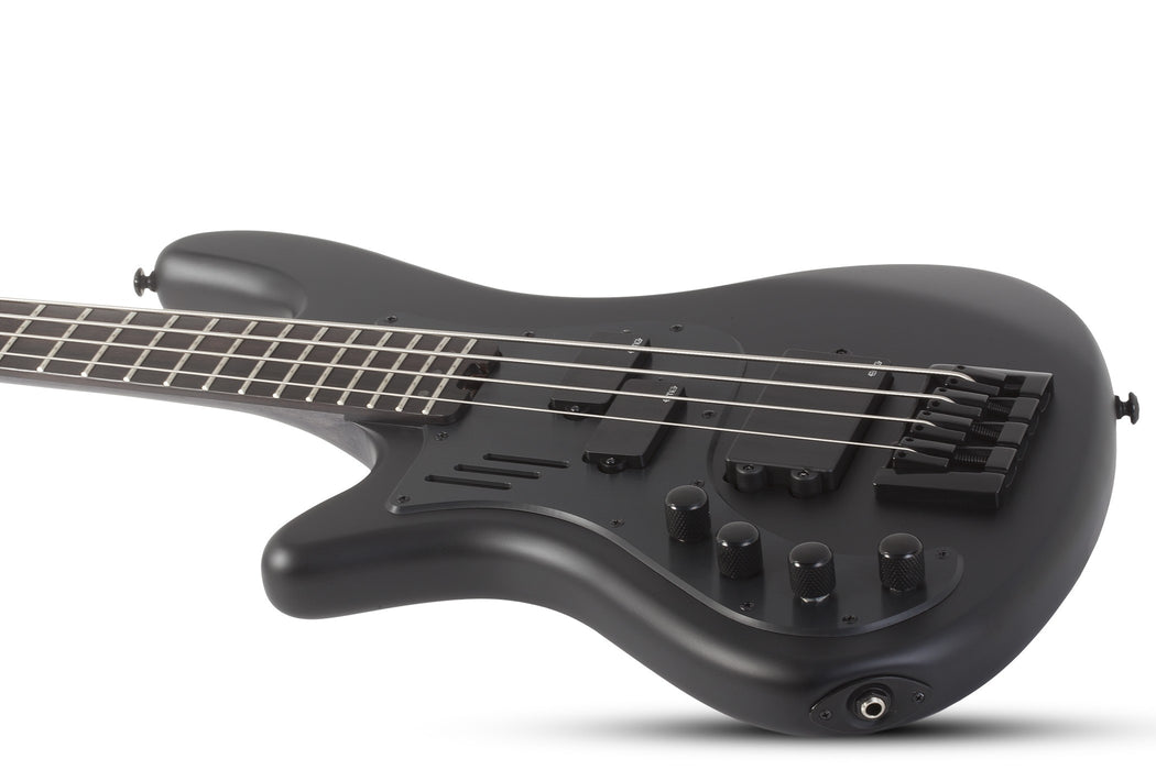 Schecter Stiletto-4 Stealth Pro Left-Handed Satin Black
