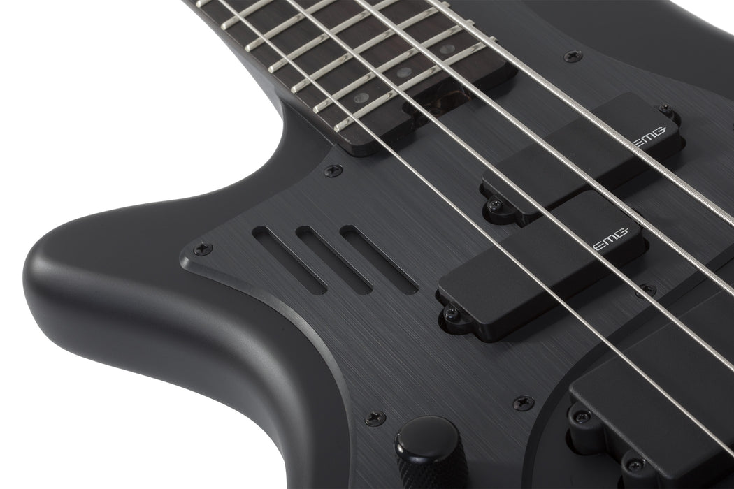 Schecter Stiletto-4 Stealth Pro Left-Handed Satin Black
