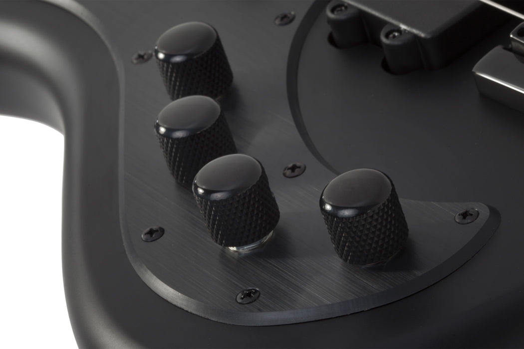 Schecter Stiletto-4 Stealth Pro Left-Handed Satin Black