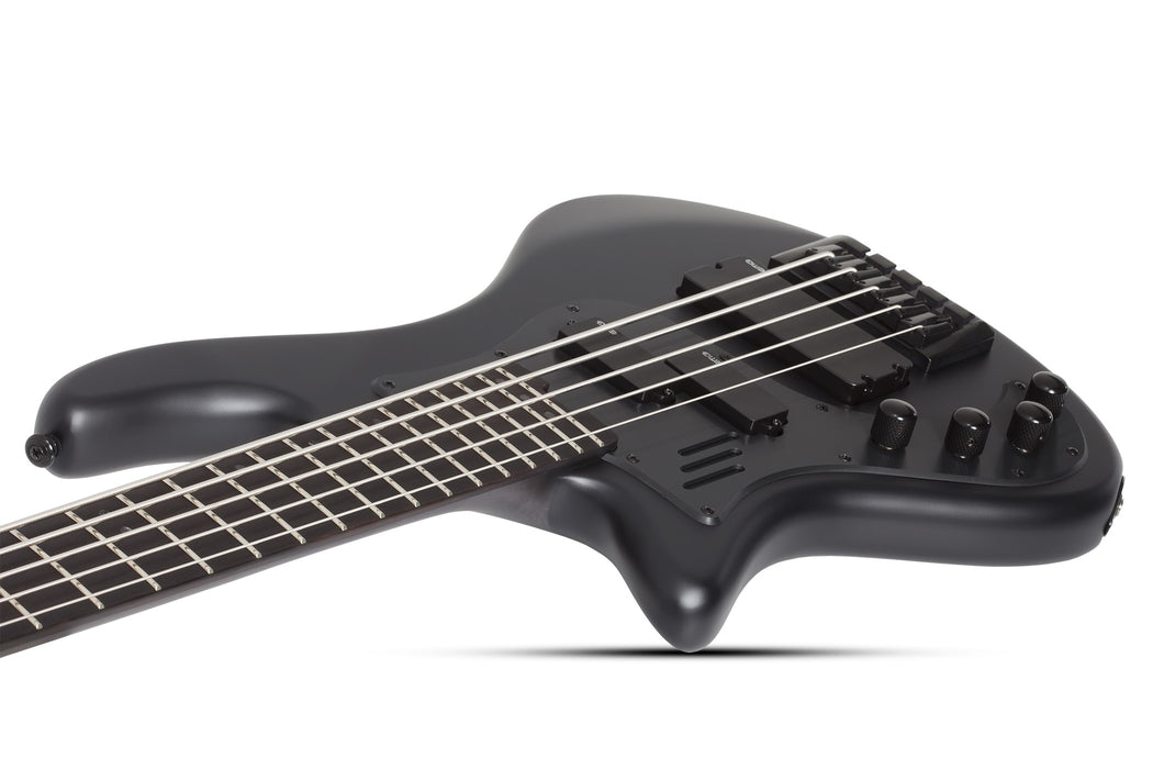 Schecter Stiletto-5 Stealth Pro Left-Handed Satin Black