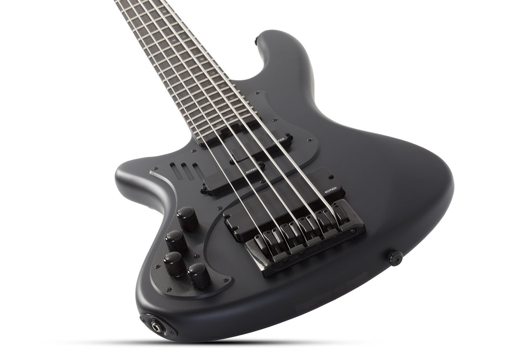 Schecter Stiletto-5 Stealth Pro Left-Handed Satin Black