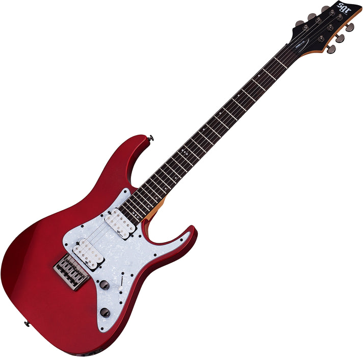 Schecter Banshee-6 Sgr Metallic Red,w/Gig Bag