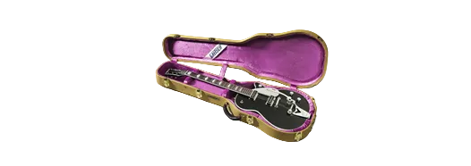 Gretsch G6128T-GH George Harrison Signature Duo Jet w/ Bigsby, Rosewood Fingerboard, Black