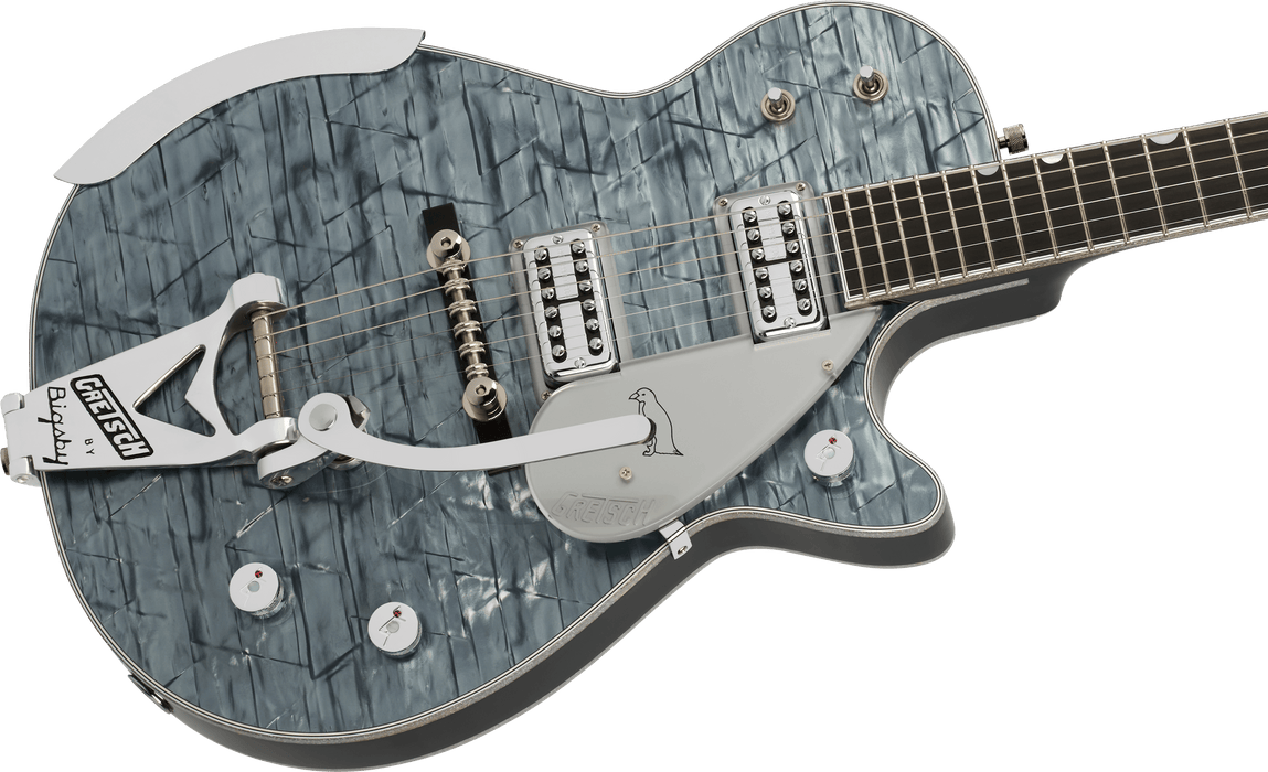 Gretsch G6134T-58 Limited Edition Penguin w/String-Thru Bigsby, Ebony Fingerboard, Light Blue Pearl