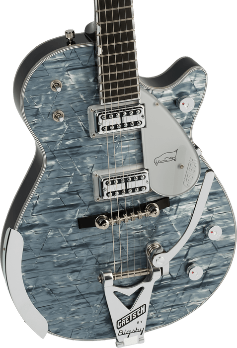 Gretsch G6134T-58 Limited Edition Penguin w/String-Thru Bigsby, Ebony Fingerboard, Light Blue Pearl