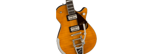 Gretsch G6134TFM-NH Nigel Hendroff Signature Penguin, Ebony Fingerboard, Amber Flame
