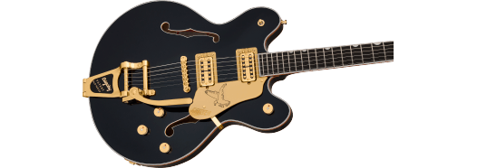 Gretsch Falcon Center Block LTD w/ String-Thru Bigsby and Gold Hardware, Ebony Fingerboard, Midnight Sapphire