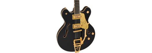 Gretsch Falcon Center Block LTD w/ String-Thru Bigsby and Gold Hardware, Ebony Fingerboard, Midnight Sapphire